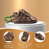 Bronze metal palted baby shoe Christmas ornament 2024